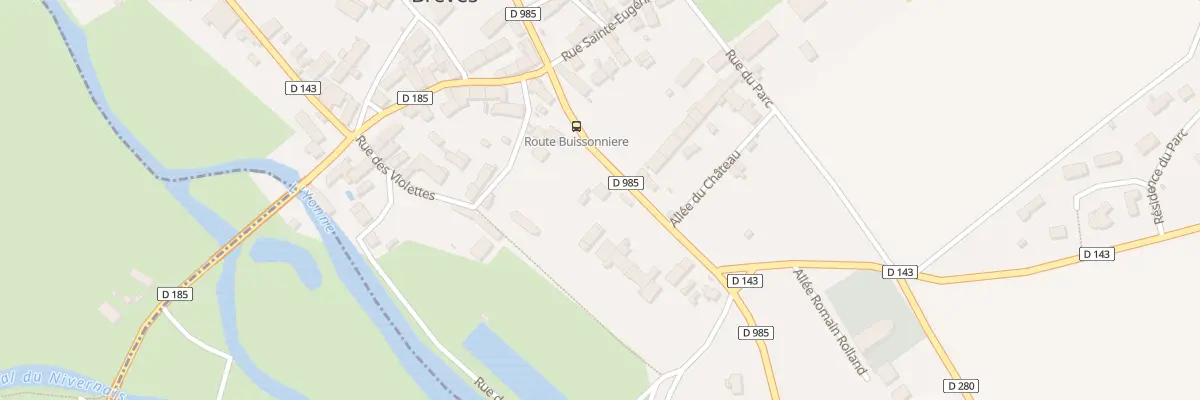Plan du 12 Rte Buissonniére à Brèves
