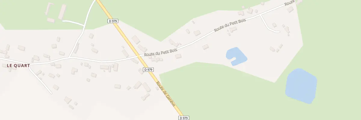 Plan du 6 Rte du Petit Bois à Charrin