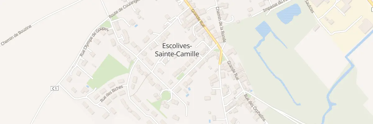 Plan du 10 Rue Pierre Mendes France à Escolives-Sainte-Camille