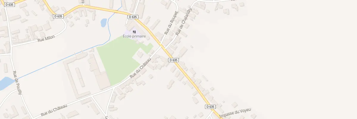 Plan du 2 Rue de Barenton à Chéry-lès-Pouilly