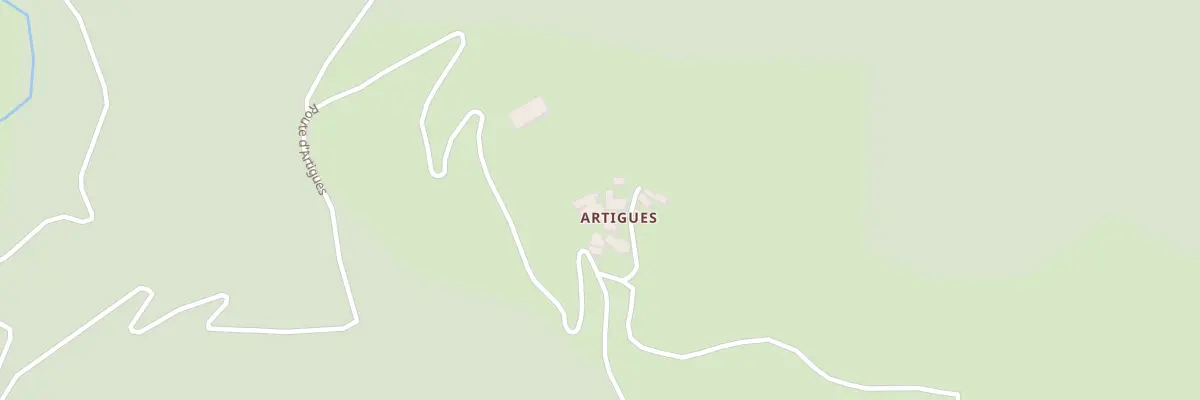 Plan du 5066 Artigues à Cans et Cévennes
