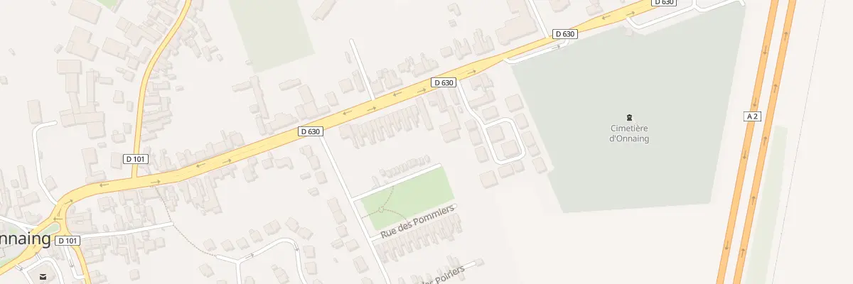 Plan du 364 Rue Jean Jaurès à Onnaing