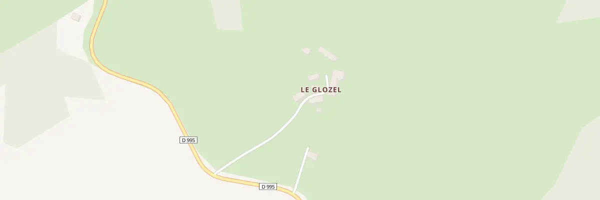 Plan du 5394 Glozel à Vichy