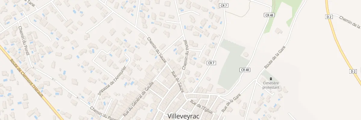 Plan du 5543 Le Village à Villeveyrac