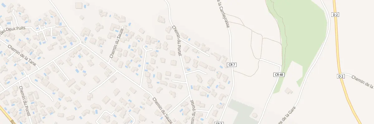 Plan du 240 Che du Portel à Villeveyrac