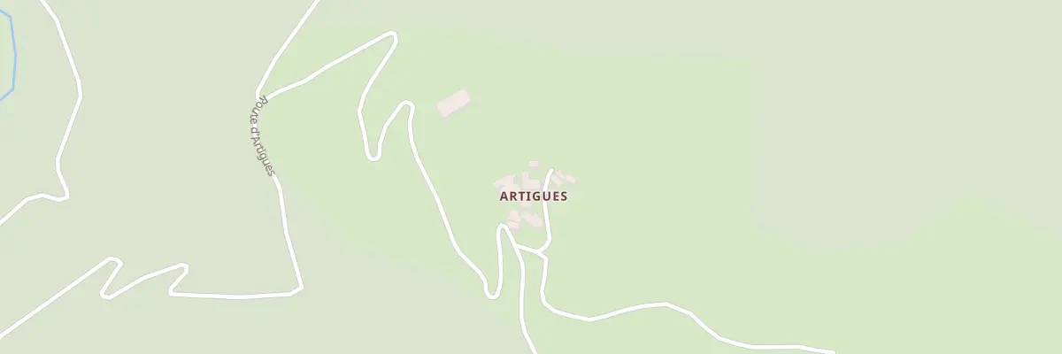 Plan du 5165 Artigues à Cans et Cévennes