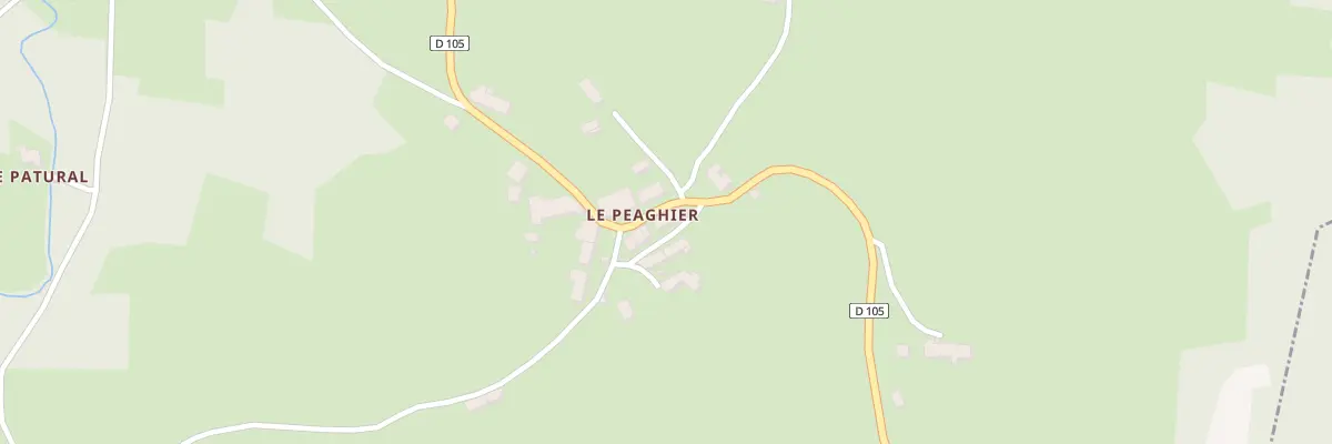 Plan du 5410 Le Peaghier à Fournols
