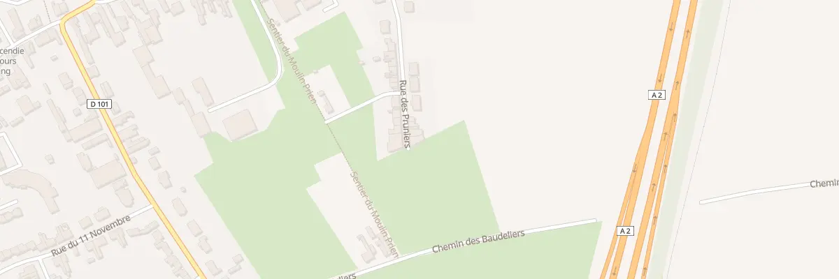 Plan du 36 Rue des Pruniers à Onnaing