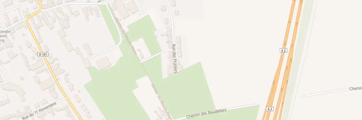 Plan du 32 Rue des Pruniers à Onnaing