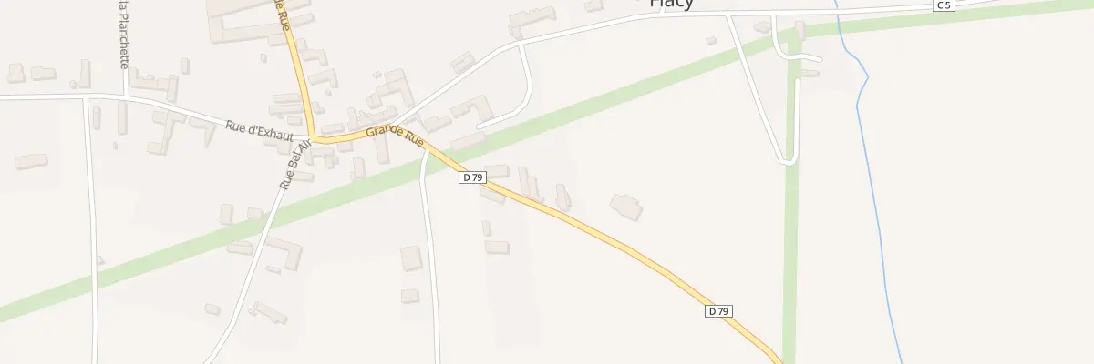 Plan du 57 Gr Grande Rue à Flacy