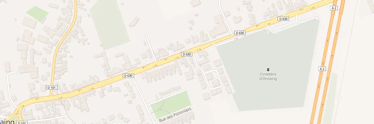 Plan du 368 Rue Jean Jaurès à Onnaing