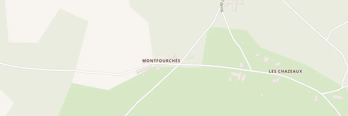 Plan du 100 Rue de Montfourchès à Grandrieu