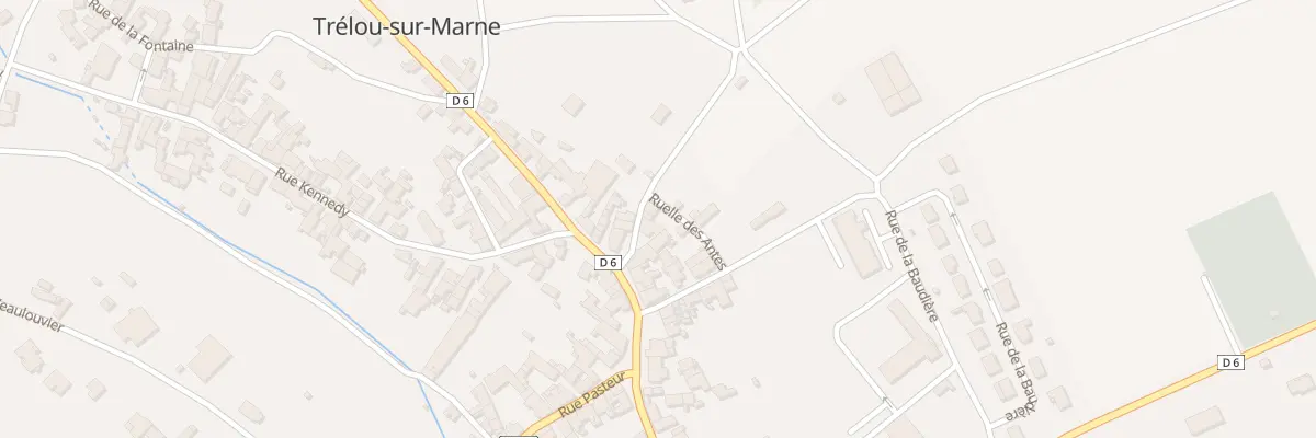 Plan du 10 Rue Jean Jaures à Trélou-sur-Marne