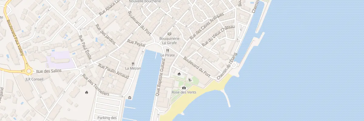 Plan du 40B Bd du Port à Mèze