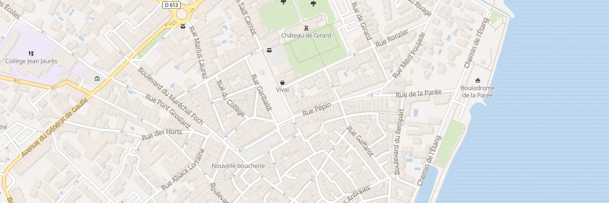 Plan du 1B Rue Pépin à Mèze