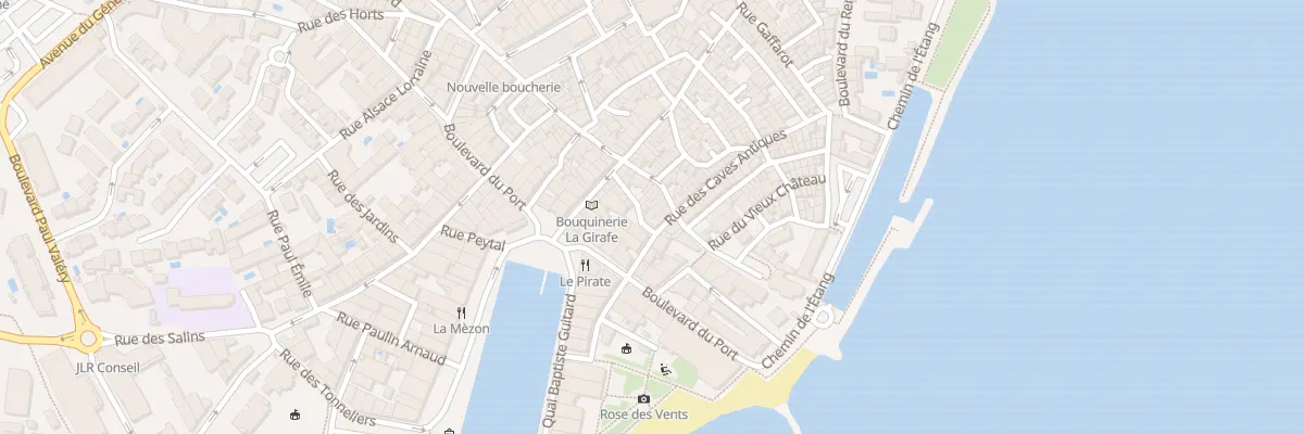 Plan du 7 Rue de l’Etoile à Mèze