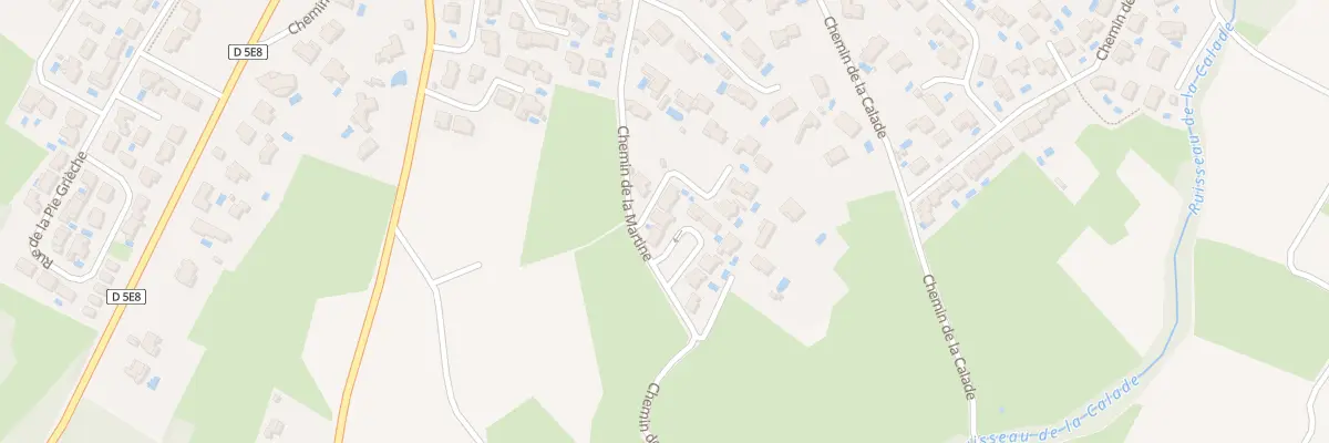 Plan du 31 Che de la Martine à Villeveyrac