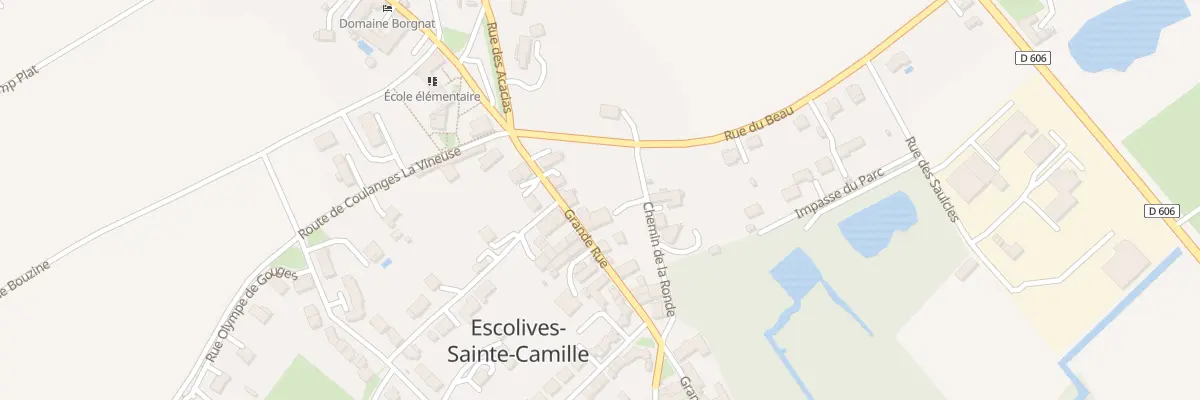 Plan du 3 Gr Grande Rue à Escolives-Sainte-Camille