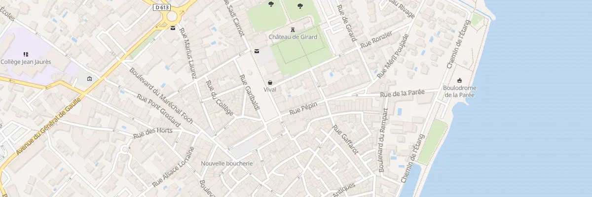 Plan du 3 Rue Pépin à Mèze