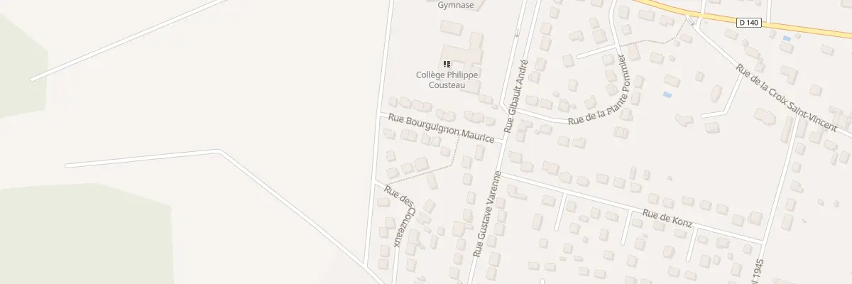 Plan du 6 Rue Bourguignon Maurice à Brienon-sur-Armançon