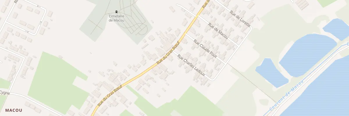 Plan du 144 Rue Gras Boeuf à Condé-sur-l’Escaut