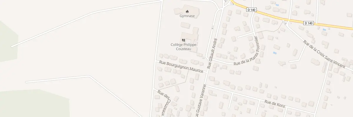 Plan du 11 Rue Bourguignon Maurice à Brienon-sur-Armançon