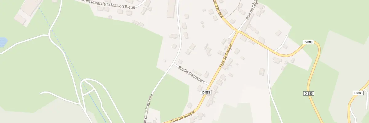 Plan du 4 Rle des Cossarts à Braye-en-Laonnois
