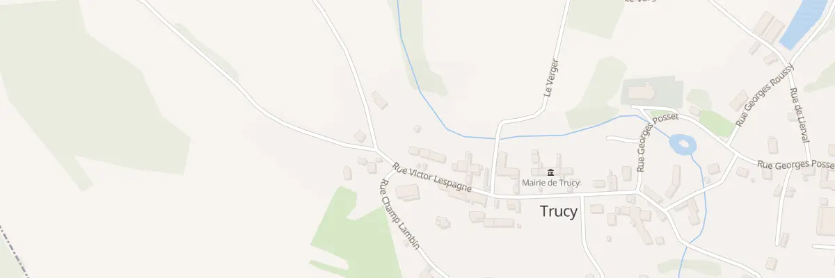 Plan du 9 Rue Victor Lespagne à Trucy