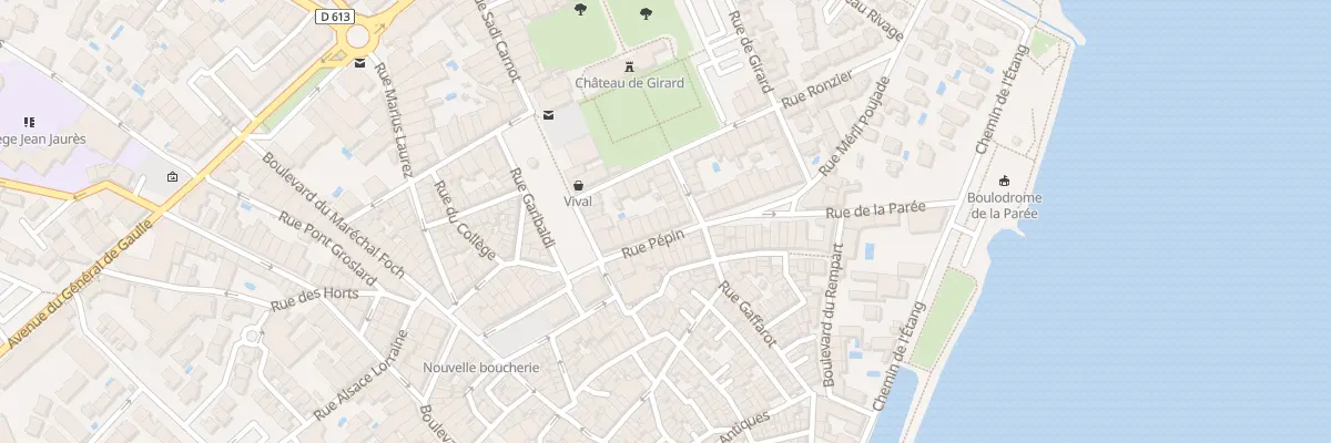 Plan du 9 Rue Pépin à Mèze