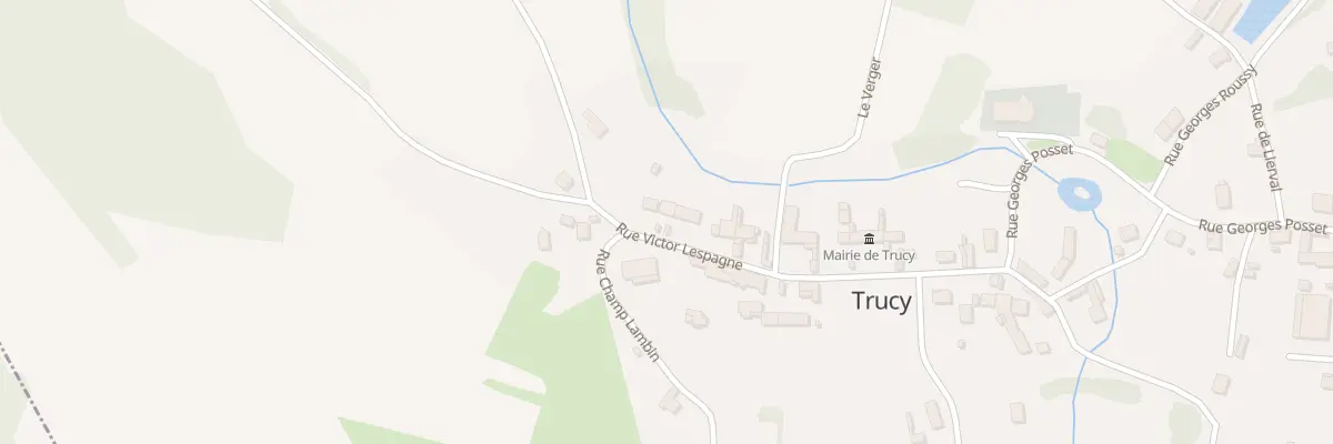 Plan du 11 Rue Victor Lespagne à Trucy