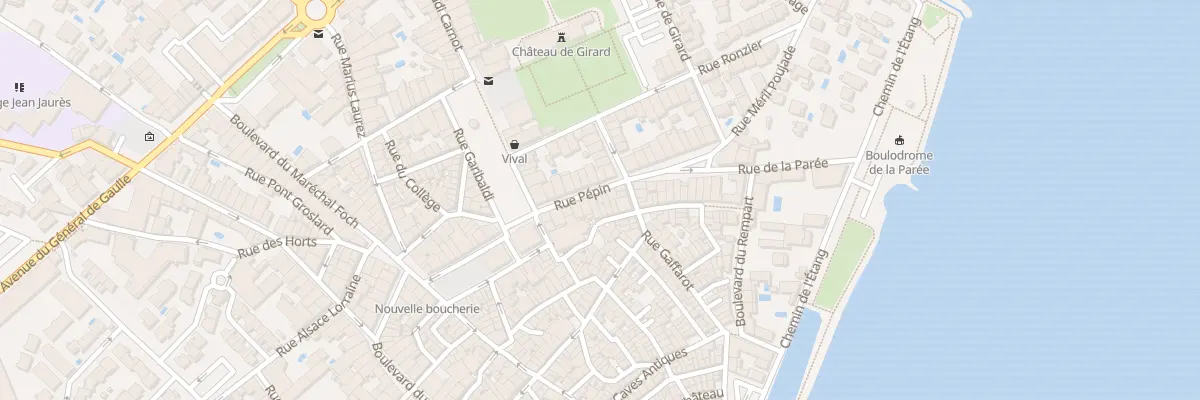 Plan du 14 Rue Pépin à Mèze