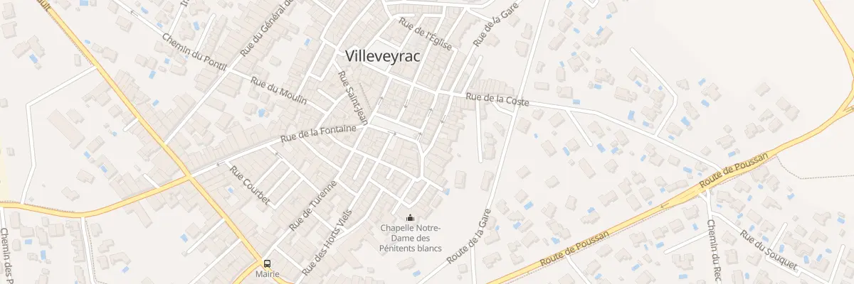 Plan du 9 Rue des Casernes à Villeveyrac