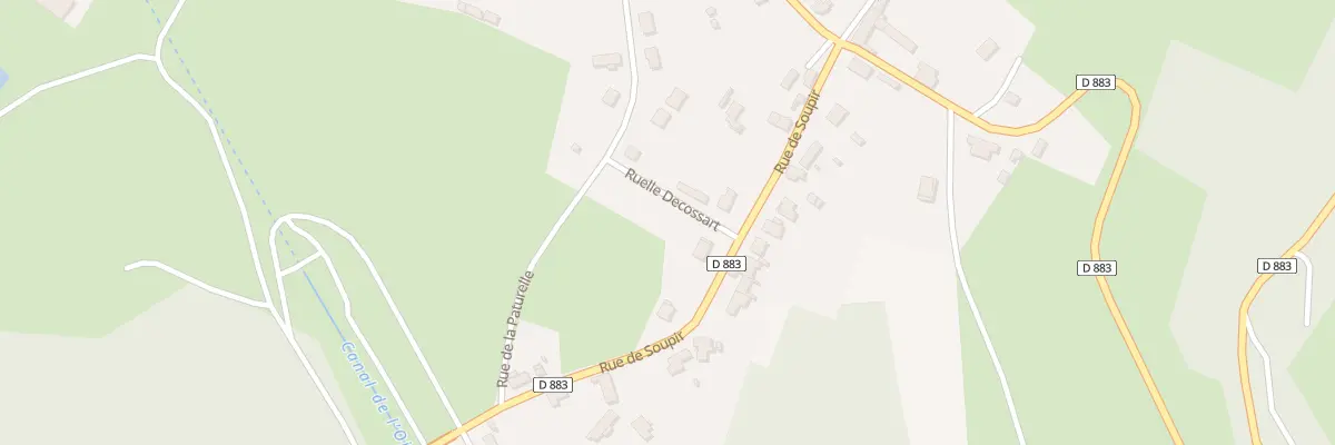 Plan du 8 Rue de Soupir à Braye-en-Laonnois