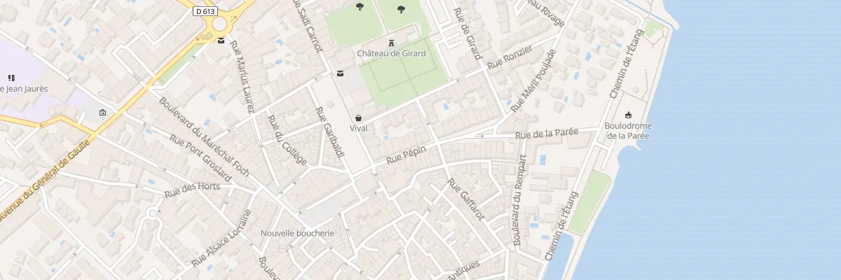 Plan du 11 Rue Pépin à Mèze