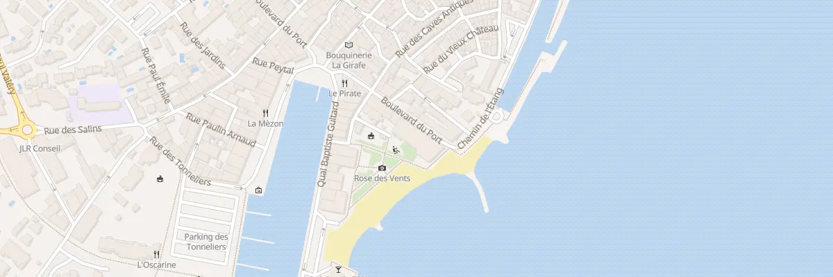 Plan du 9595 Bd du Port à Mèze