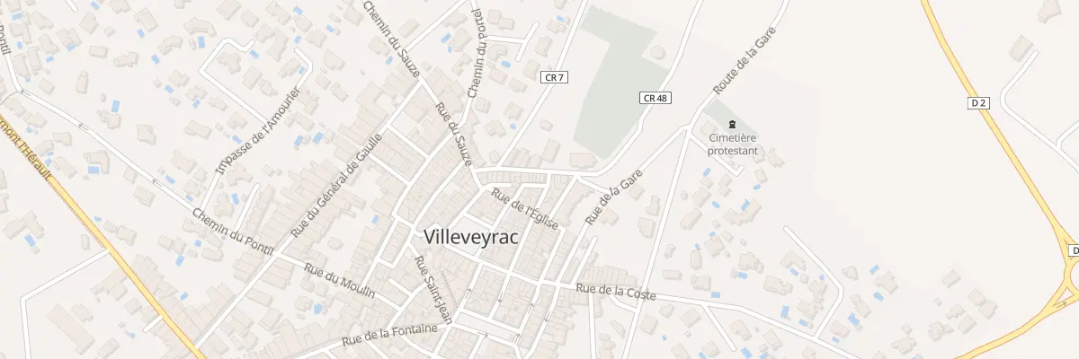 Plan du 13 Rue Pas d’Estrech à Villeveyrac