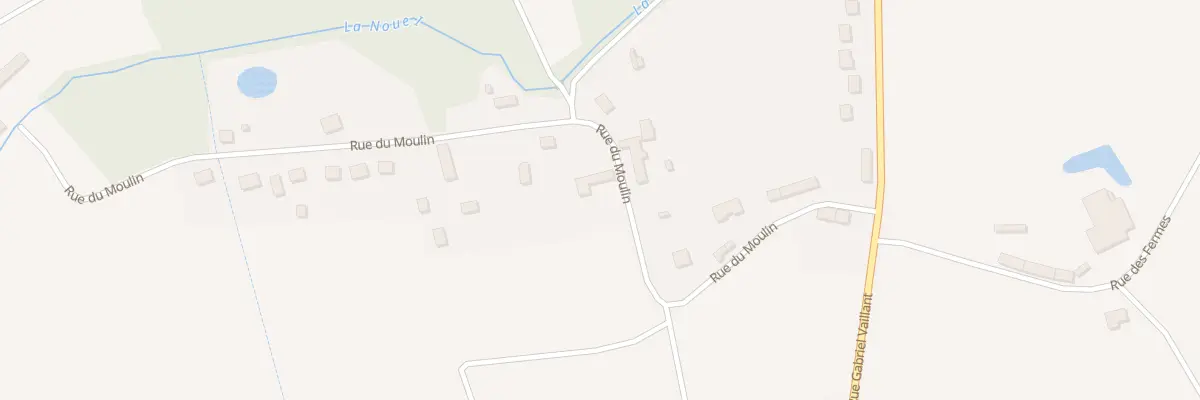 Plan du 10 Rue du Moulin à La Noue