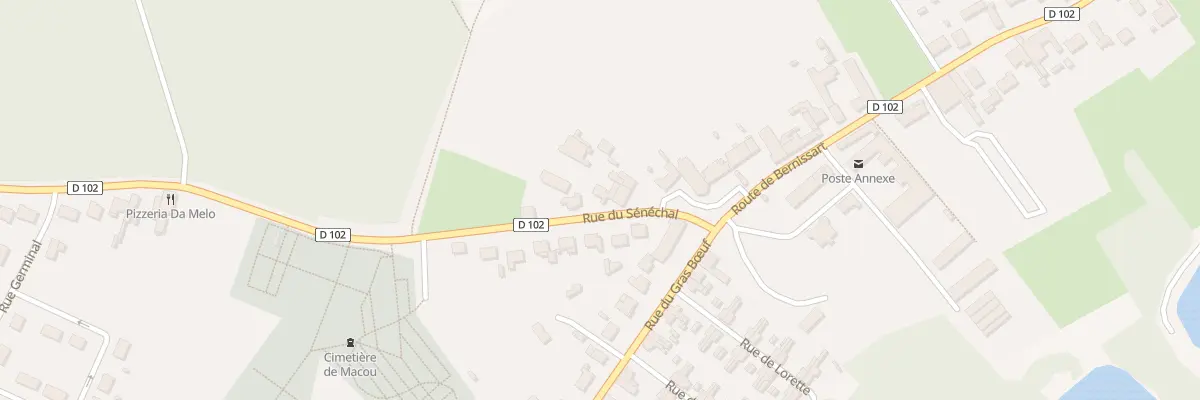 Plan du 8B Rue du Sénéchal à Condé-sur-l’Escaut