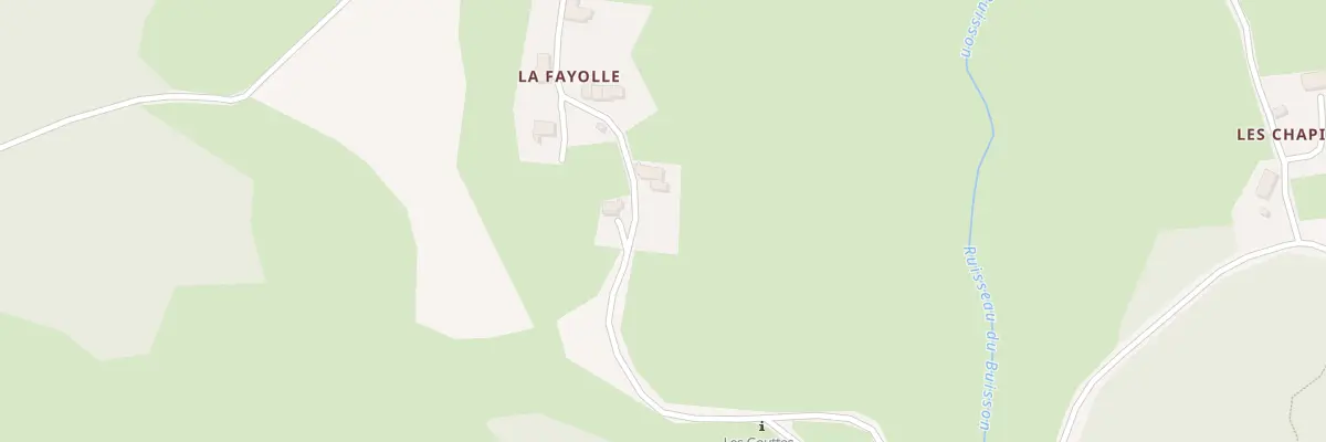 Plan du 5093 La Fayolle à Saint-Amant-Roche-Savine