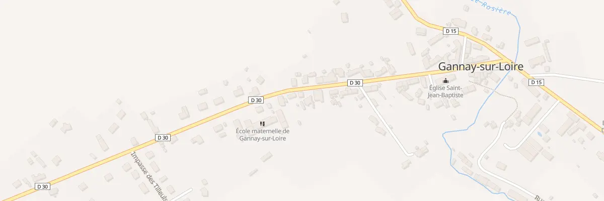 Plan du 12 Rue de la Mairie à Gannay-sur-Loire