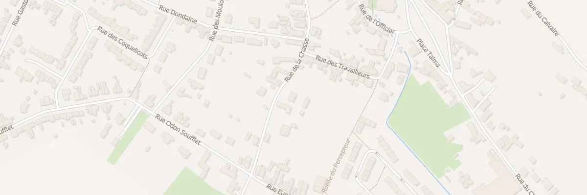 Plan du 21B Rue de la Chasse à Poix-du-Nord
