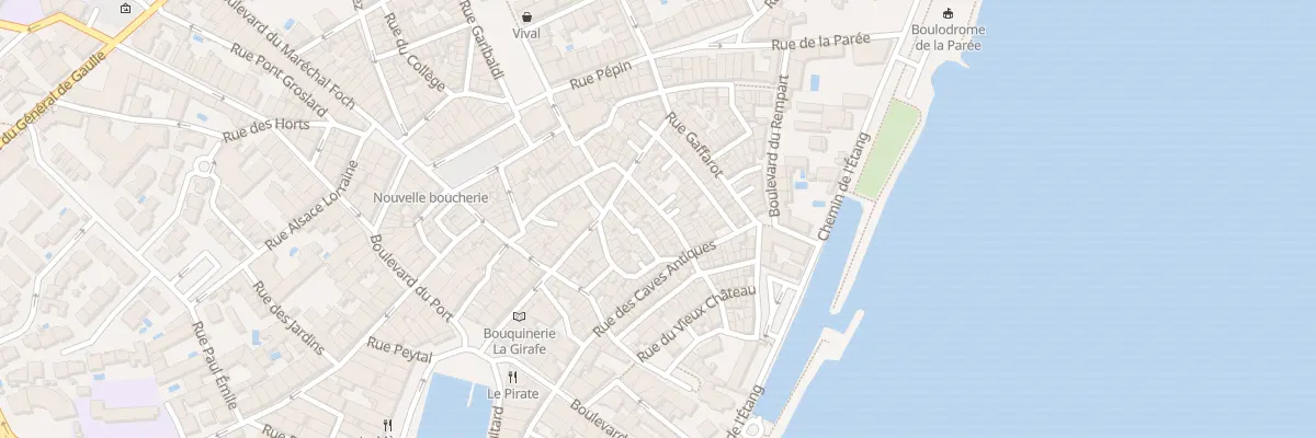 Plan du 12 Rue des Capestans à Mèze