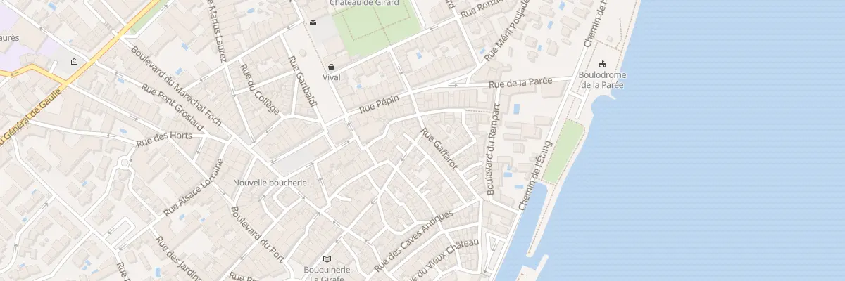 Plan du 3 Rue du Port à Mèze