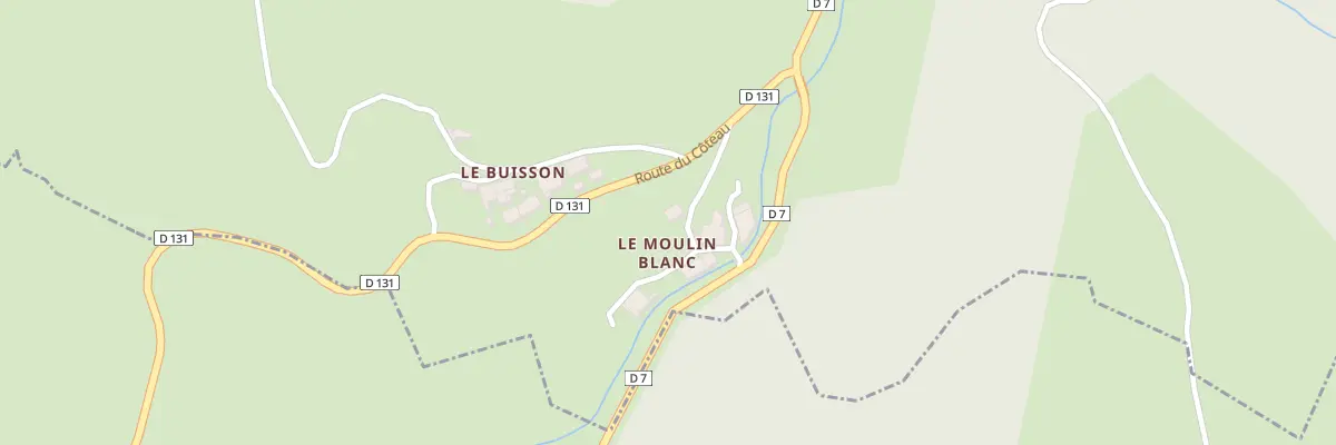 Plan du 5135 Le Moulin Blanc à Sainte-Agathe