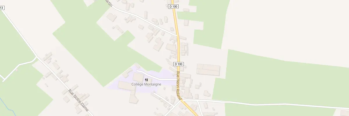 Plan du 41 Rue Henri Roland à Poix-du-Nord