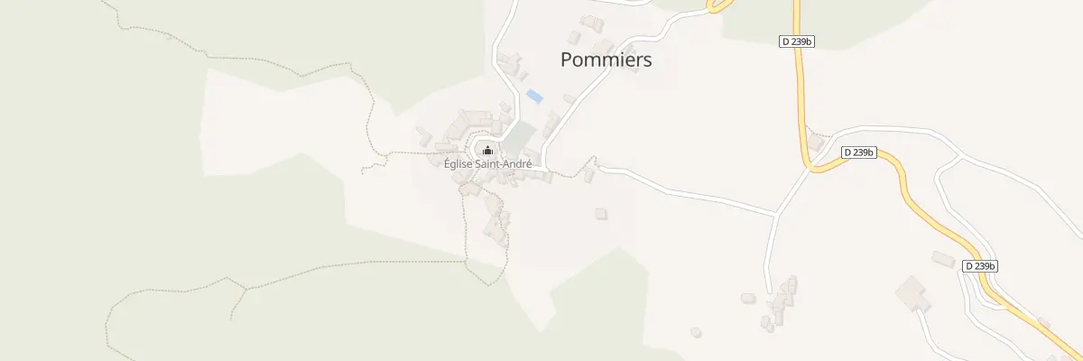 Plan du 5025 Le Village à Pommiers