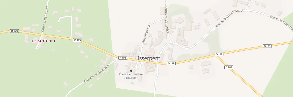 Plan du 4 Pl des Fils du Lion à Isserpent