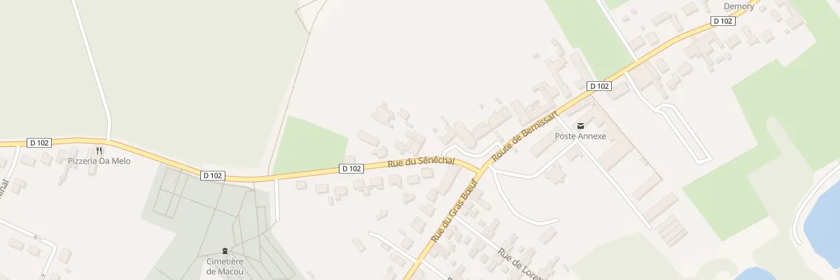 Plan du 6 Rue du Sénéchal à Condé-sur-l’Escaut