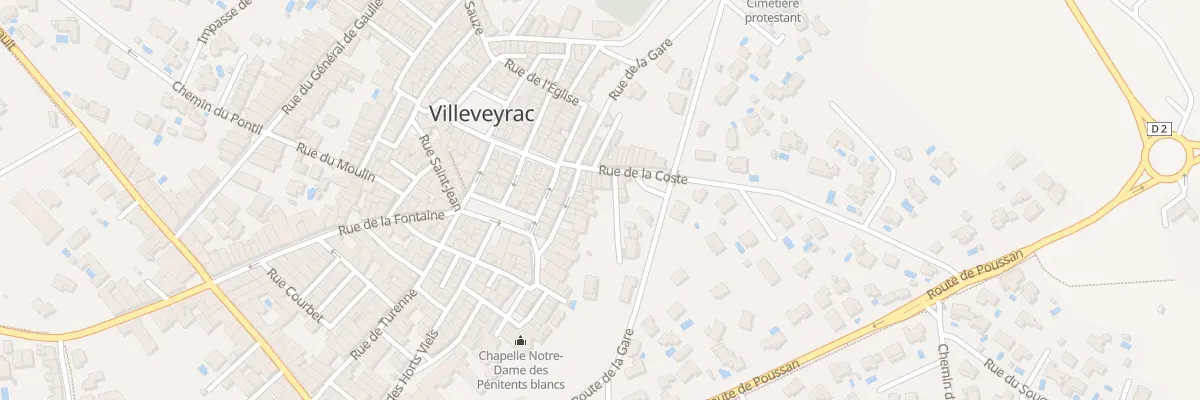 Plan du 24 Rue des Casernes à Villeveyrac