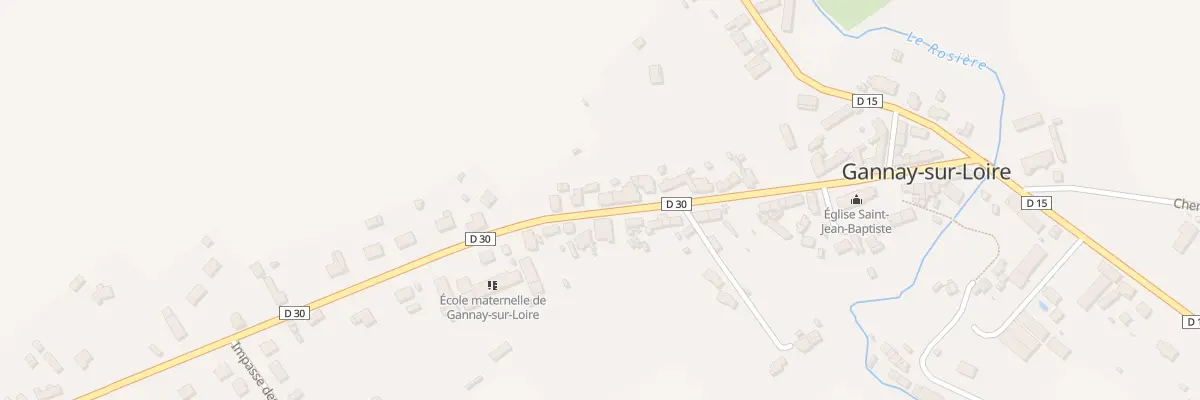 Plan du 17 Rue de la Mairie à Gannay-sur-Loire